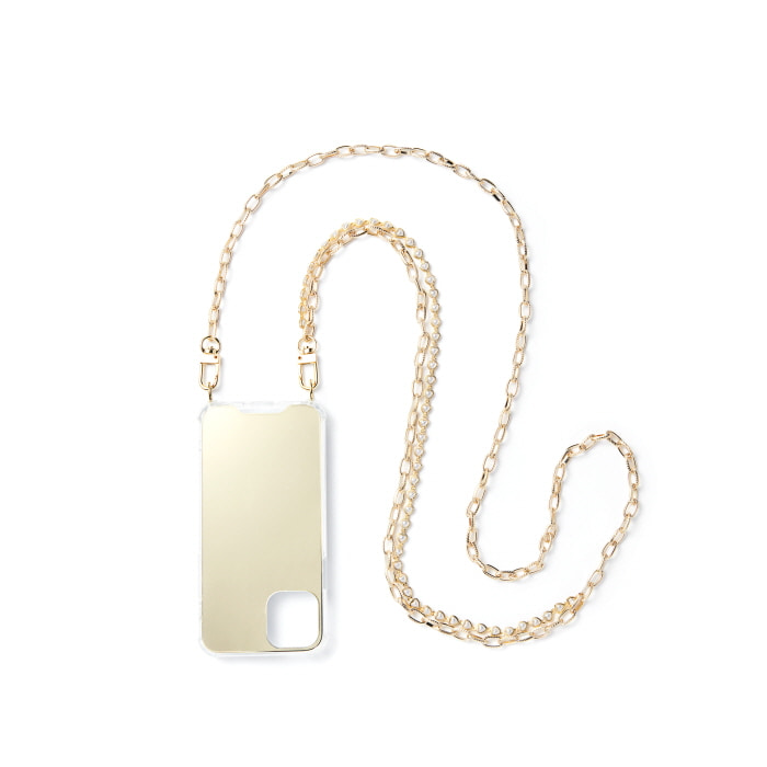 &quot;LOVE GOLD PEARL MIXED&quot; CHAIN CASE