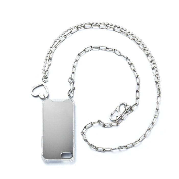 &quot;LOVE PEARL LAYERED&quot; CHAIN CASE